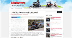 Desktop Screenshot of motorcycle-insurance.net